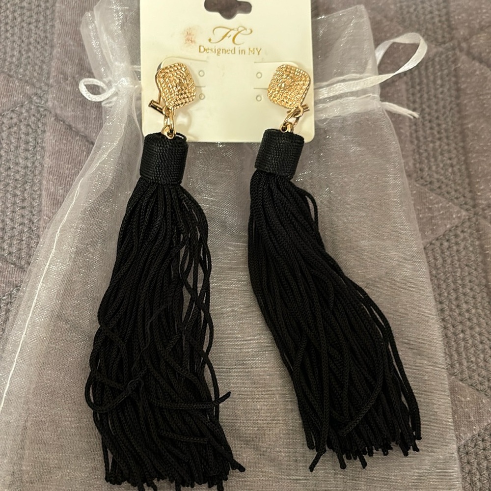 NWT tassel earrings